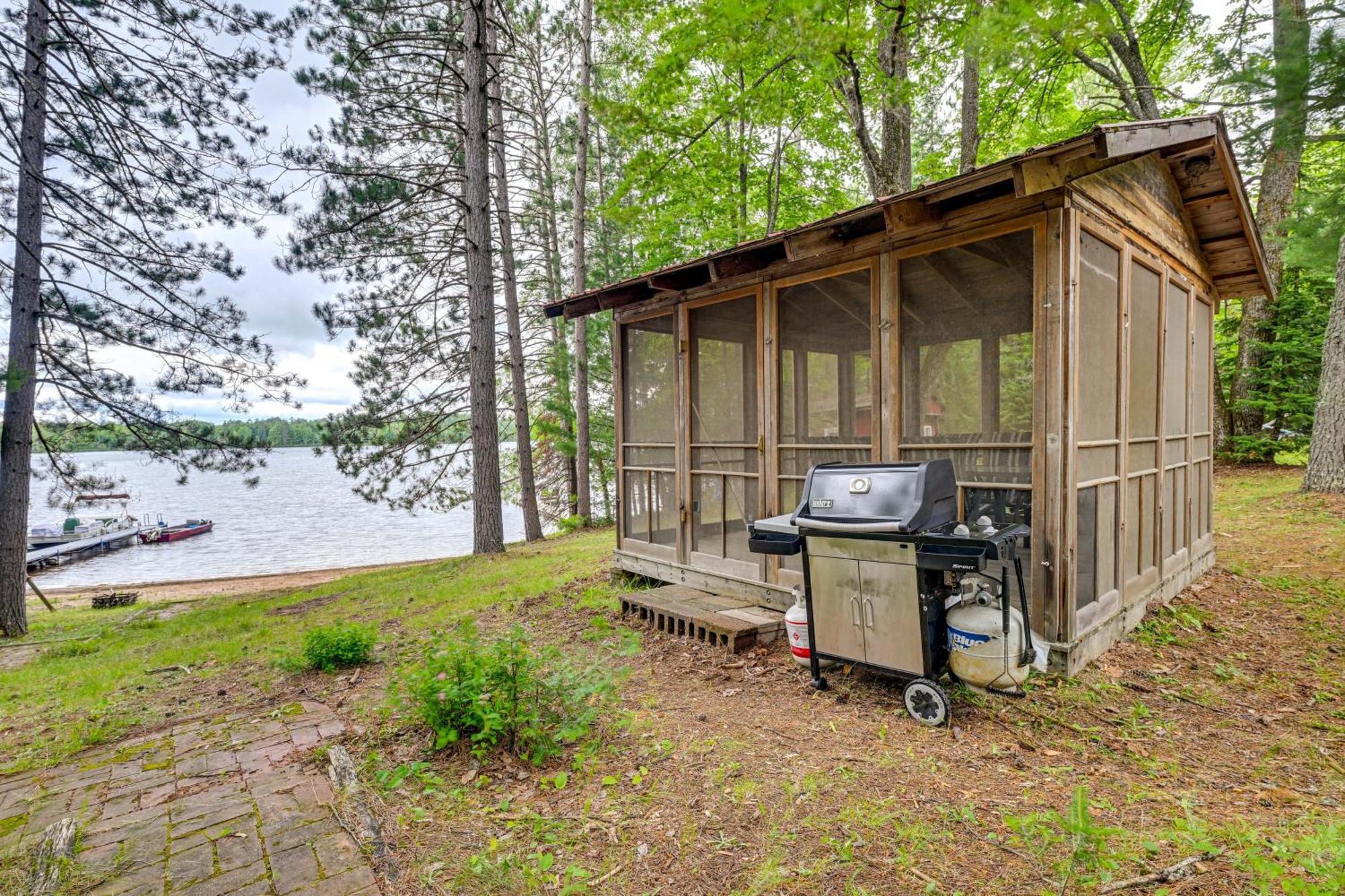 Cozy Echo Lake Cabin Near Snowmobiling Trail! Villa Mercer Exterior photo