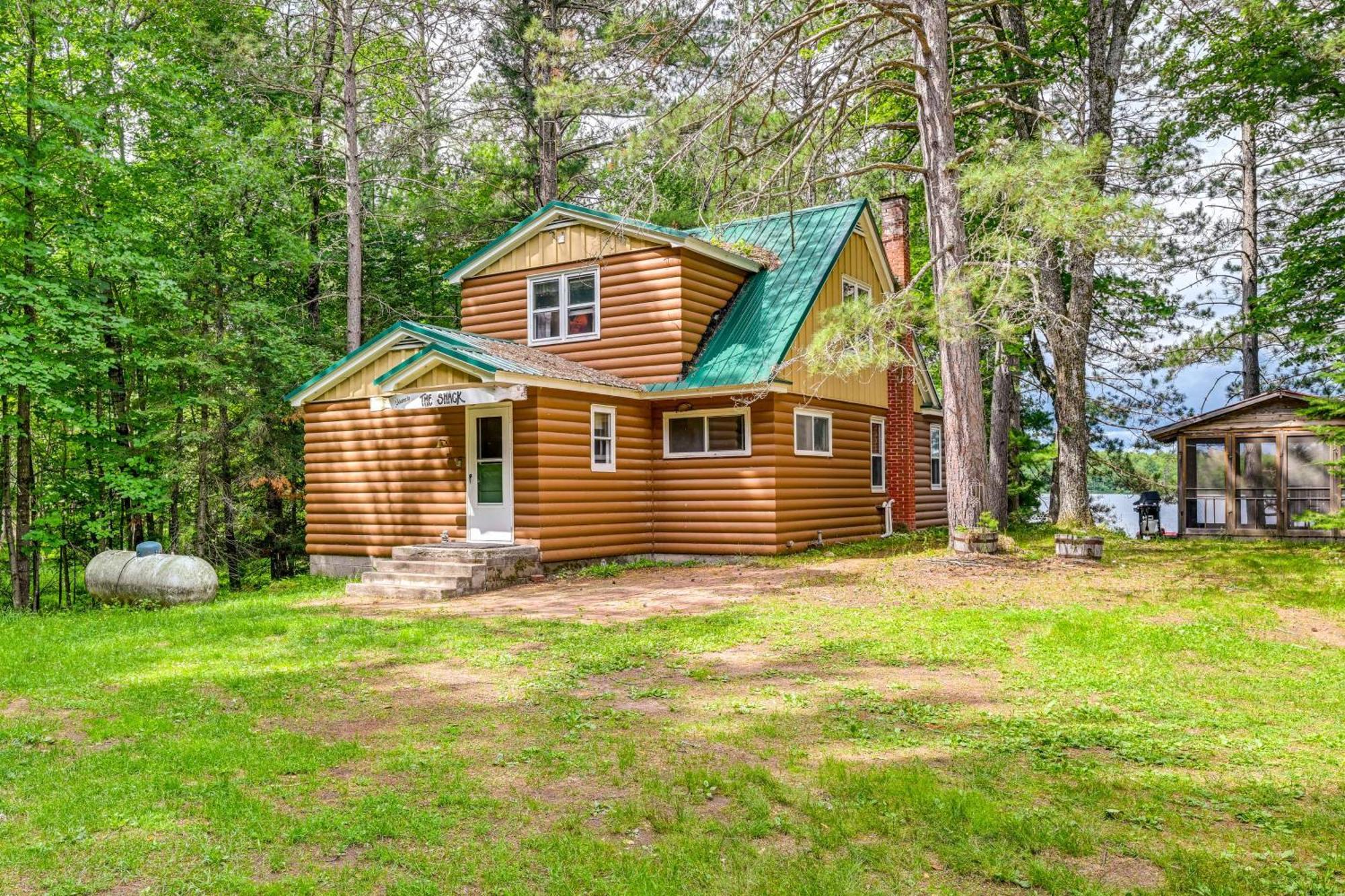 Cozy Echo Lake Cabin Near Snowmobiling Trail! Villa Mercer Exterior photo