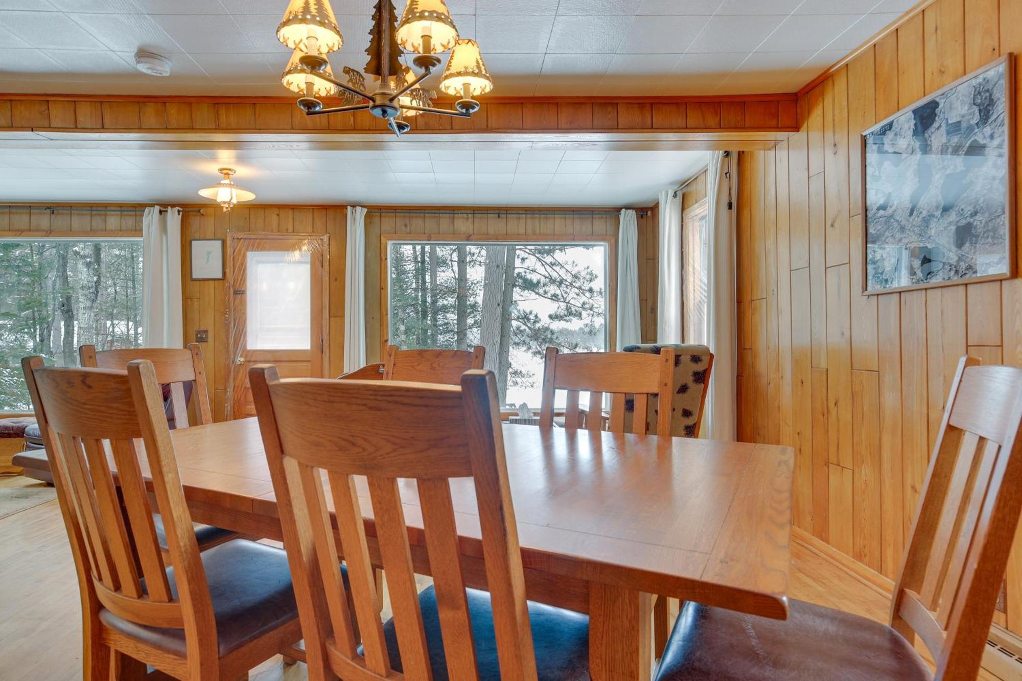 Cozy Echo Lake Cabin Near Snowmobiling Trail! Villa Mercer Exterior photo